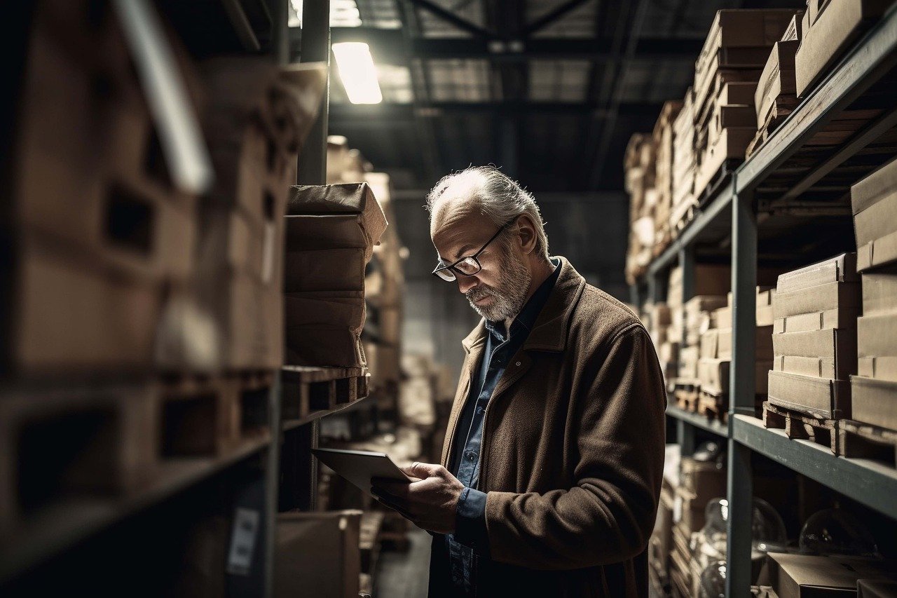 man, warehouse, cardboard boxes-7895207.jpg